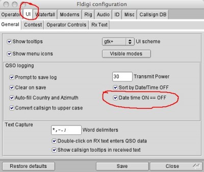 flidigi configure ui pane