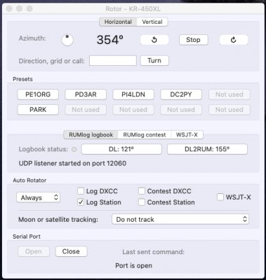 ROTOR prefs